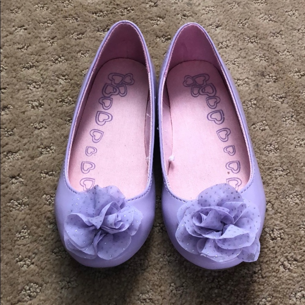 Children’s Place Ballerina Flats Purple Size 11